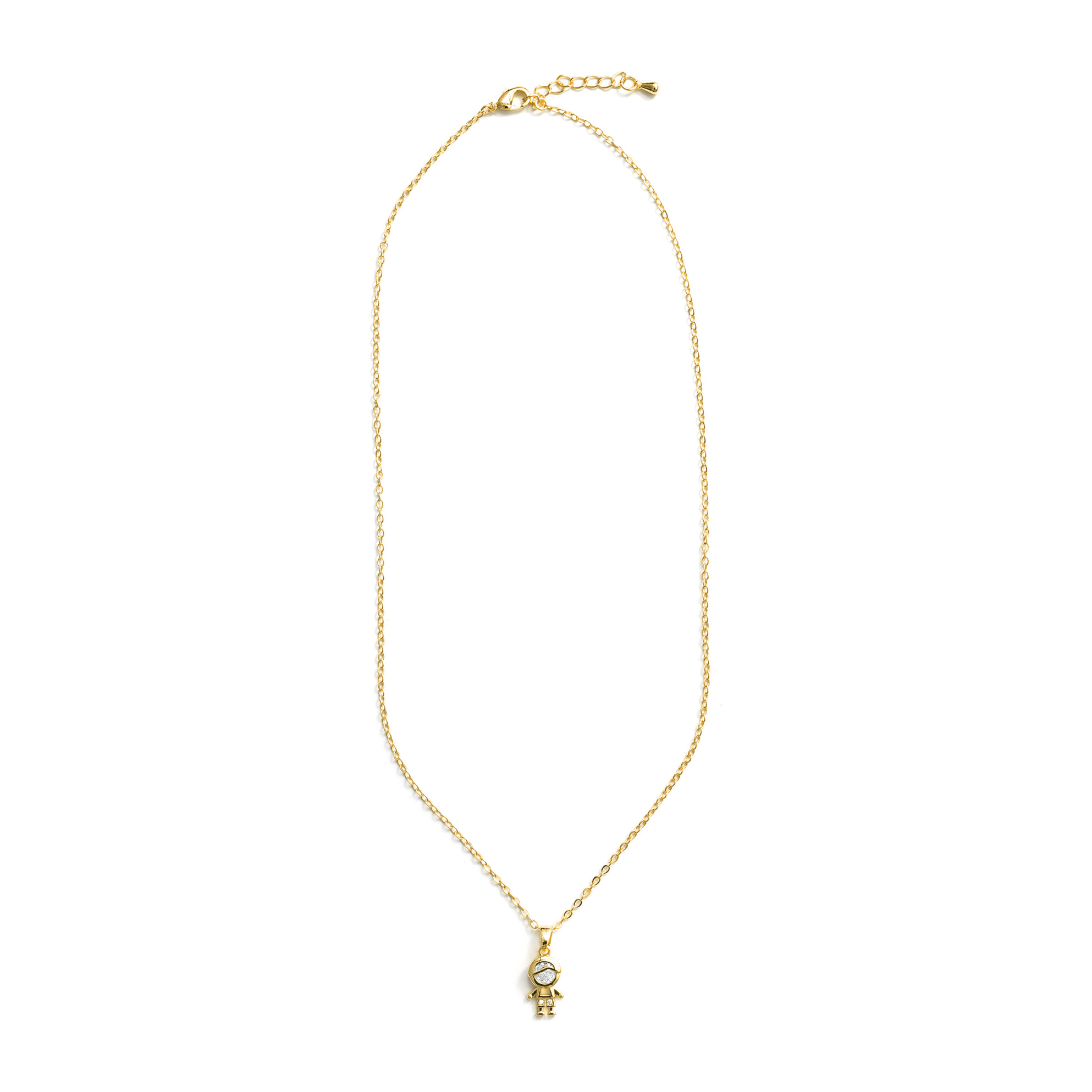 Collar Boy acabado oro amarillo 18k