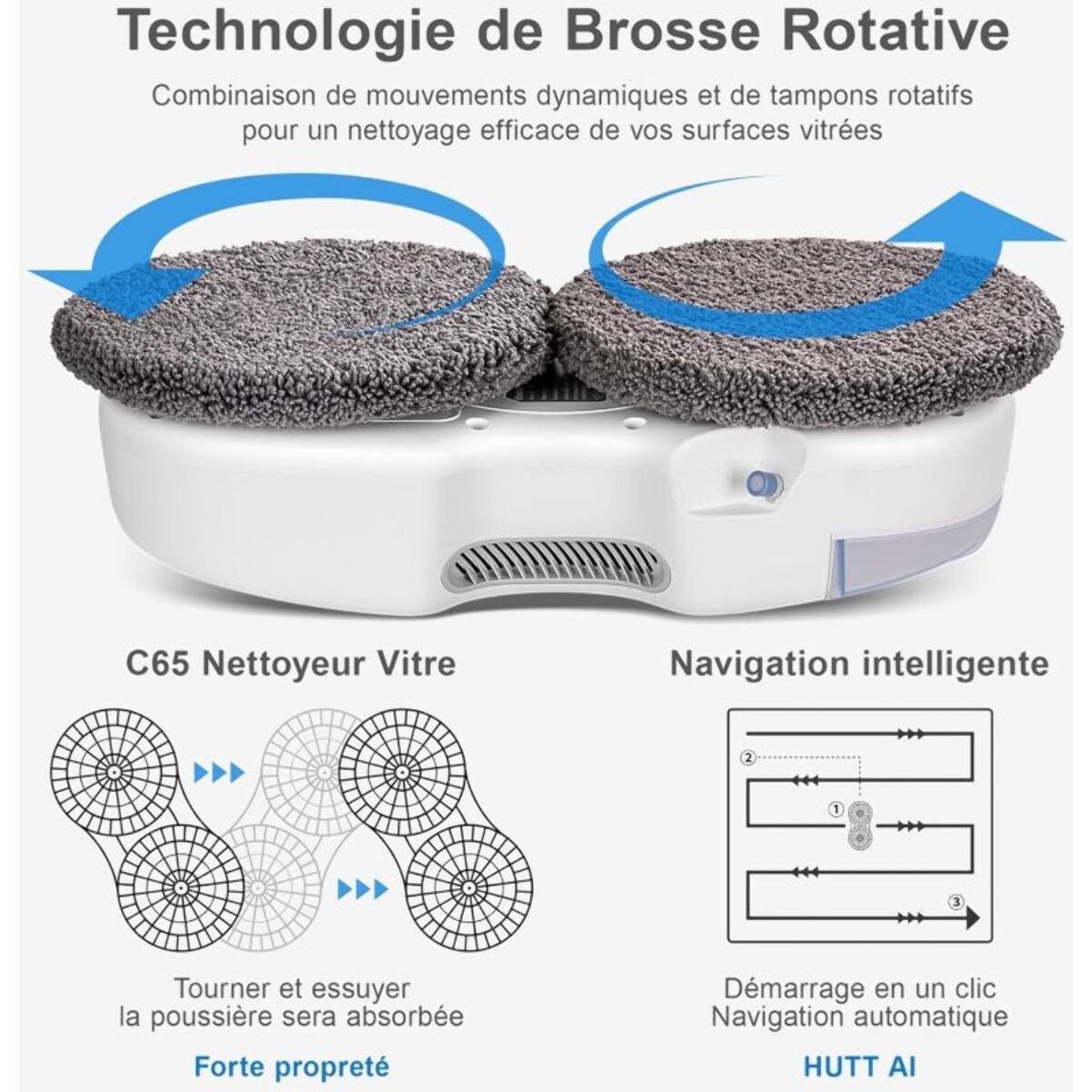 Robot Lave vitre HUTT C7