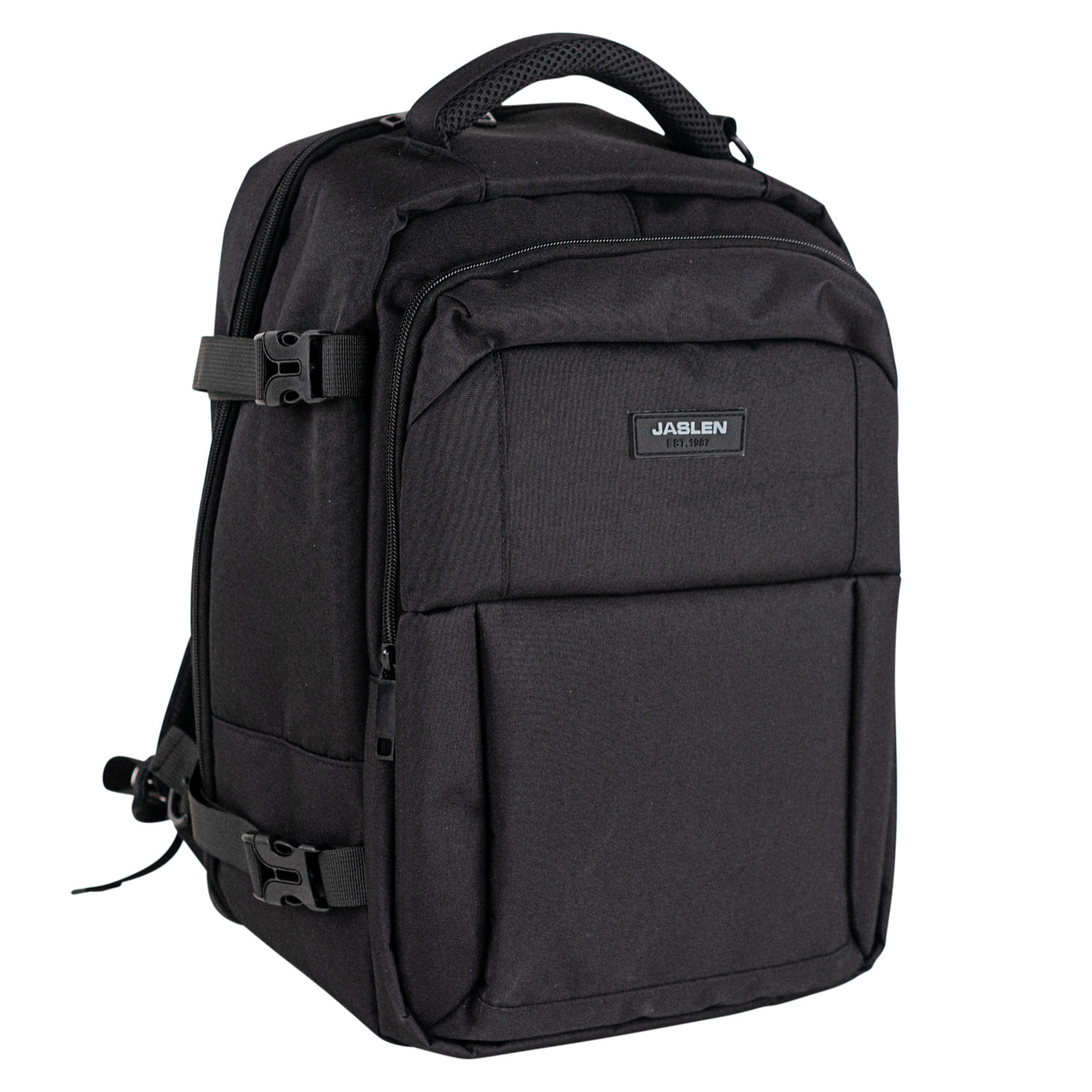 Mochila Viaje Cabina Jaslen Leeds Negro