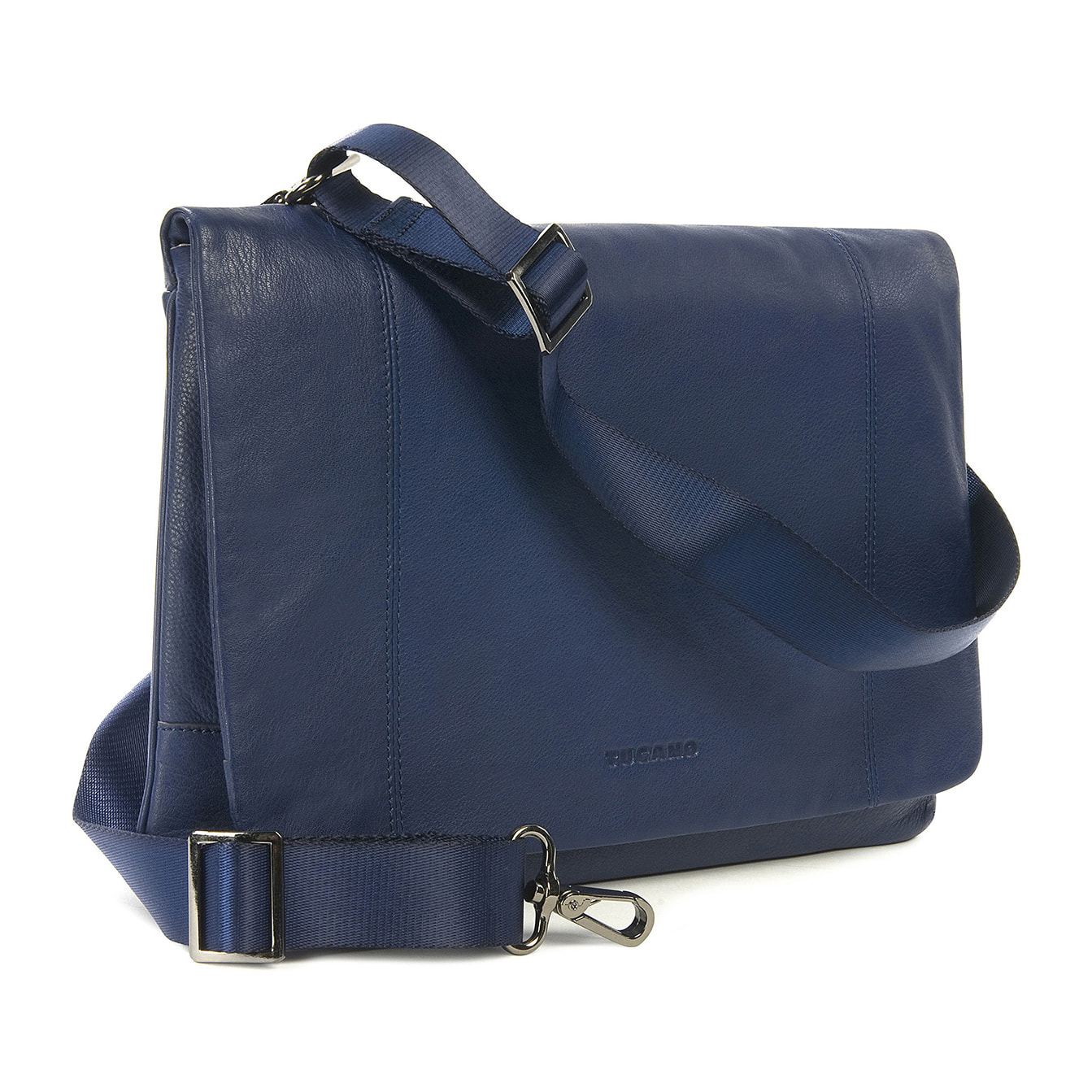 Borsa a tracolla  unisex In Vera pelle Made in Italy 23,5x34x4,5 cm