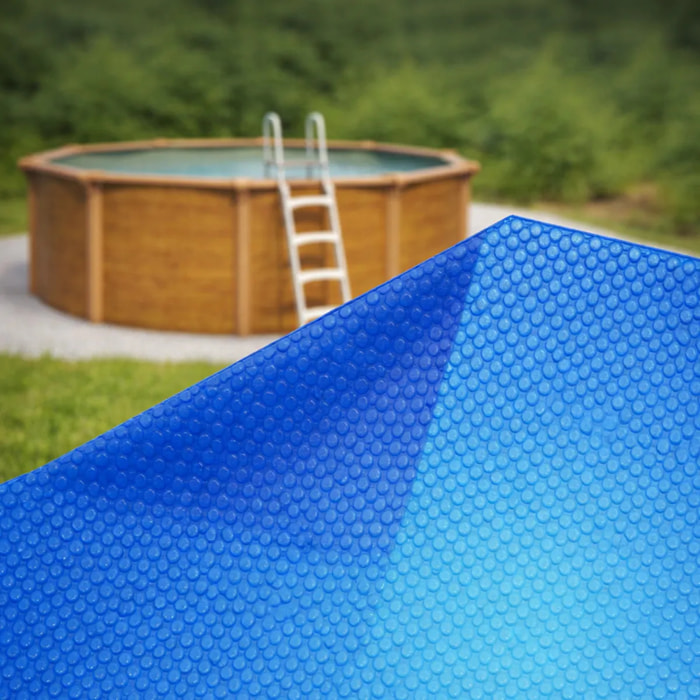 Bâche à bulles ronde pour piscine Diam 3 m intérieur