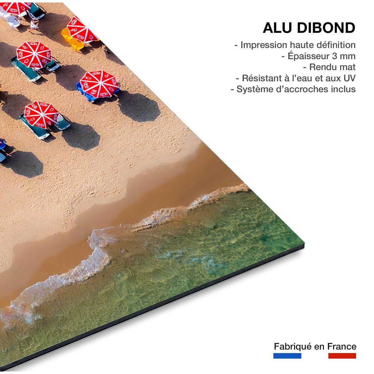 Tableau cherry sun Tableau alu Dibond