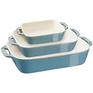 Ensemble de plats à four 3-pcs