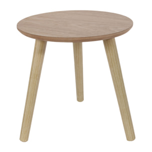 Table Gigogne Bois Ronde X2