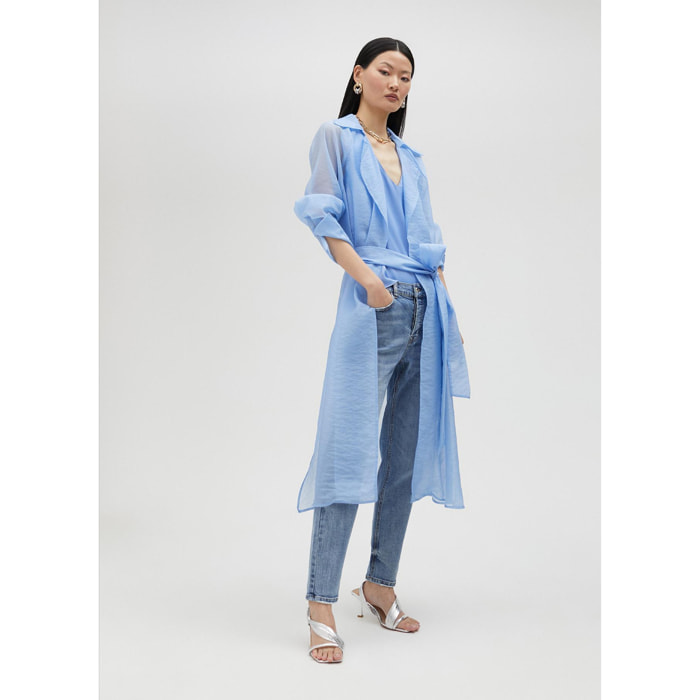 Trench in organza