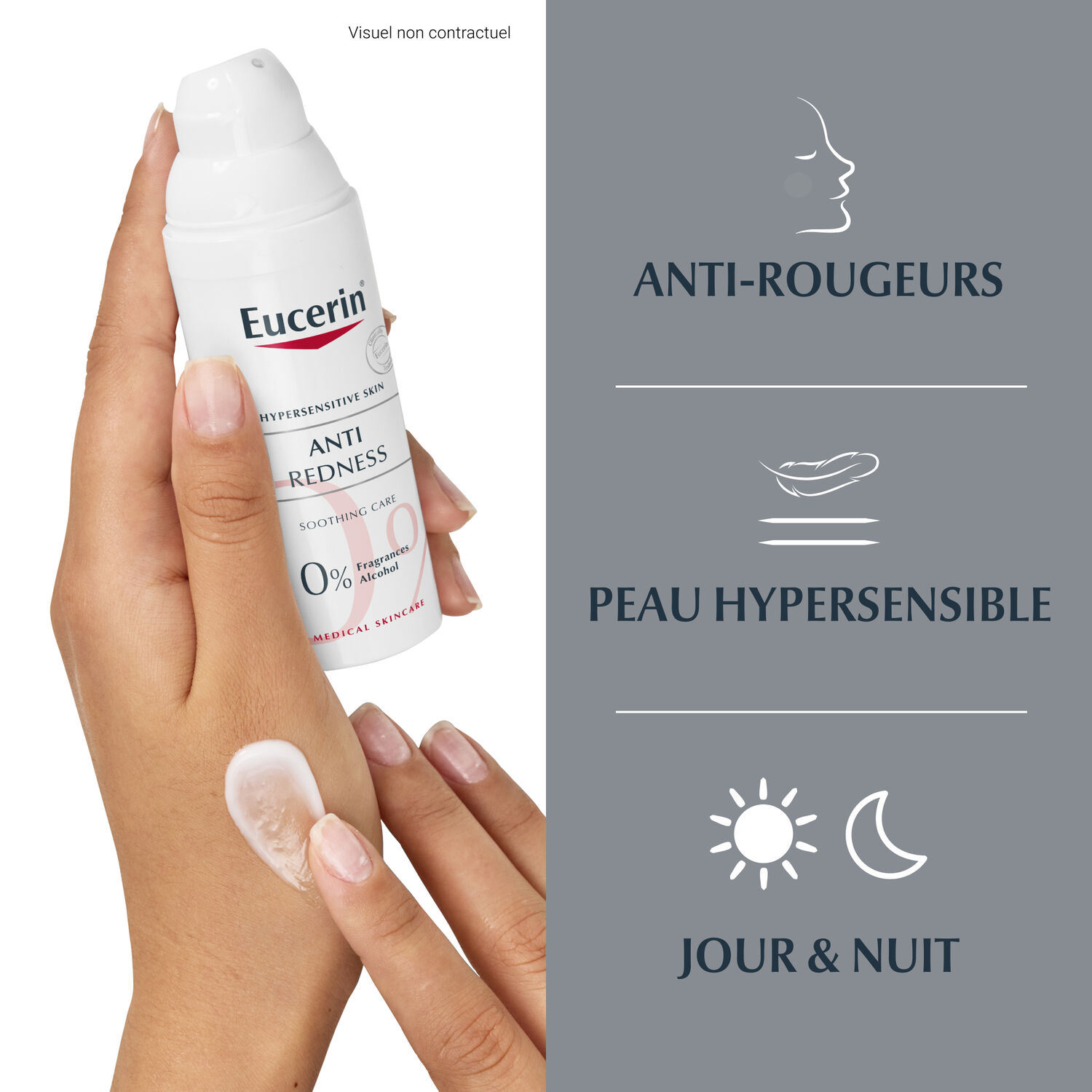 Anti-Rougeurs - Soin Jour & Nuit Apaisant - Peaux Hypersensibles 50 ml