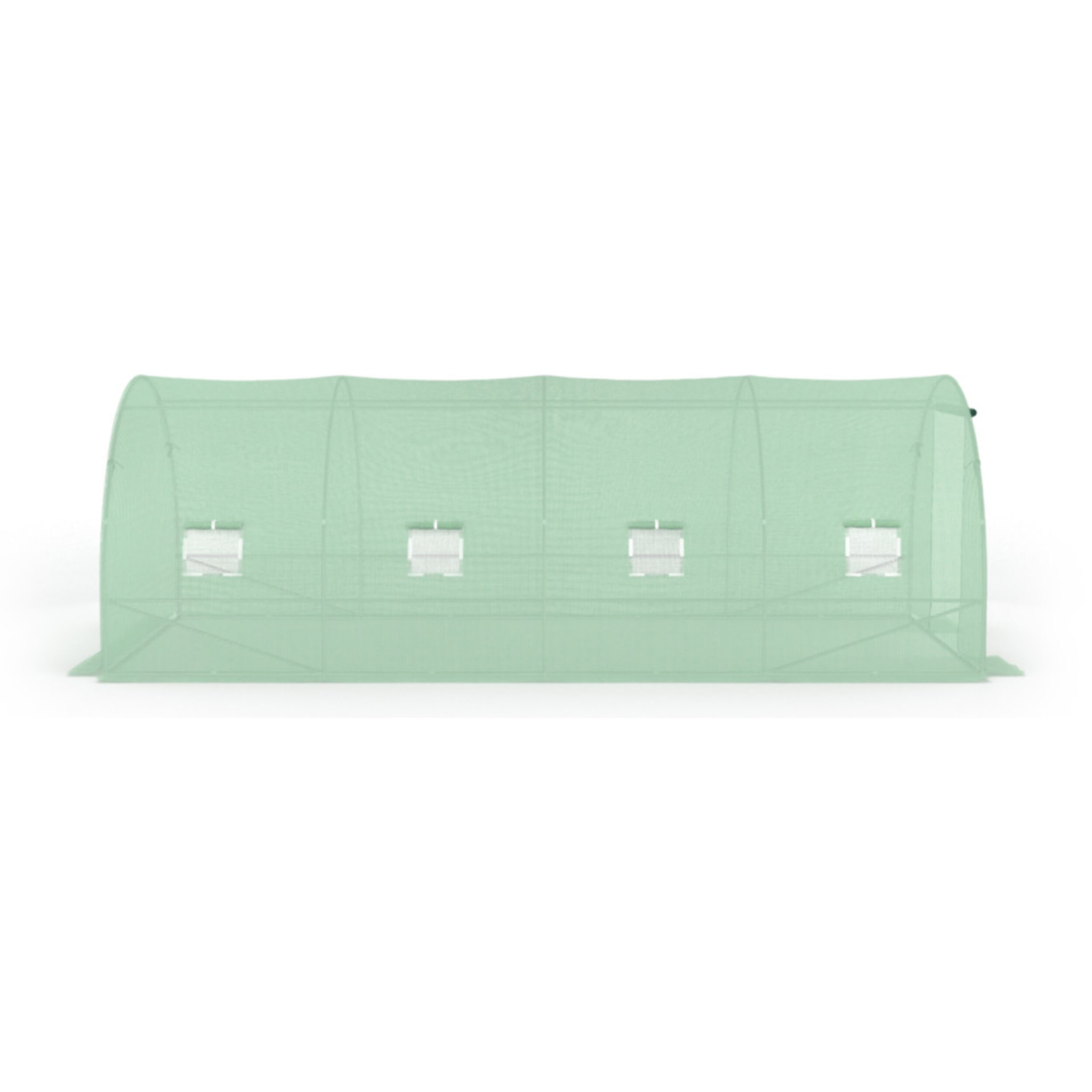 Serre 18m² verte - gamme maraichère
