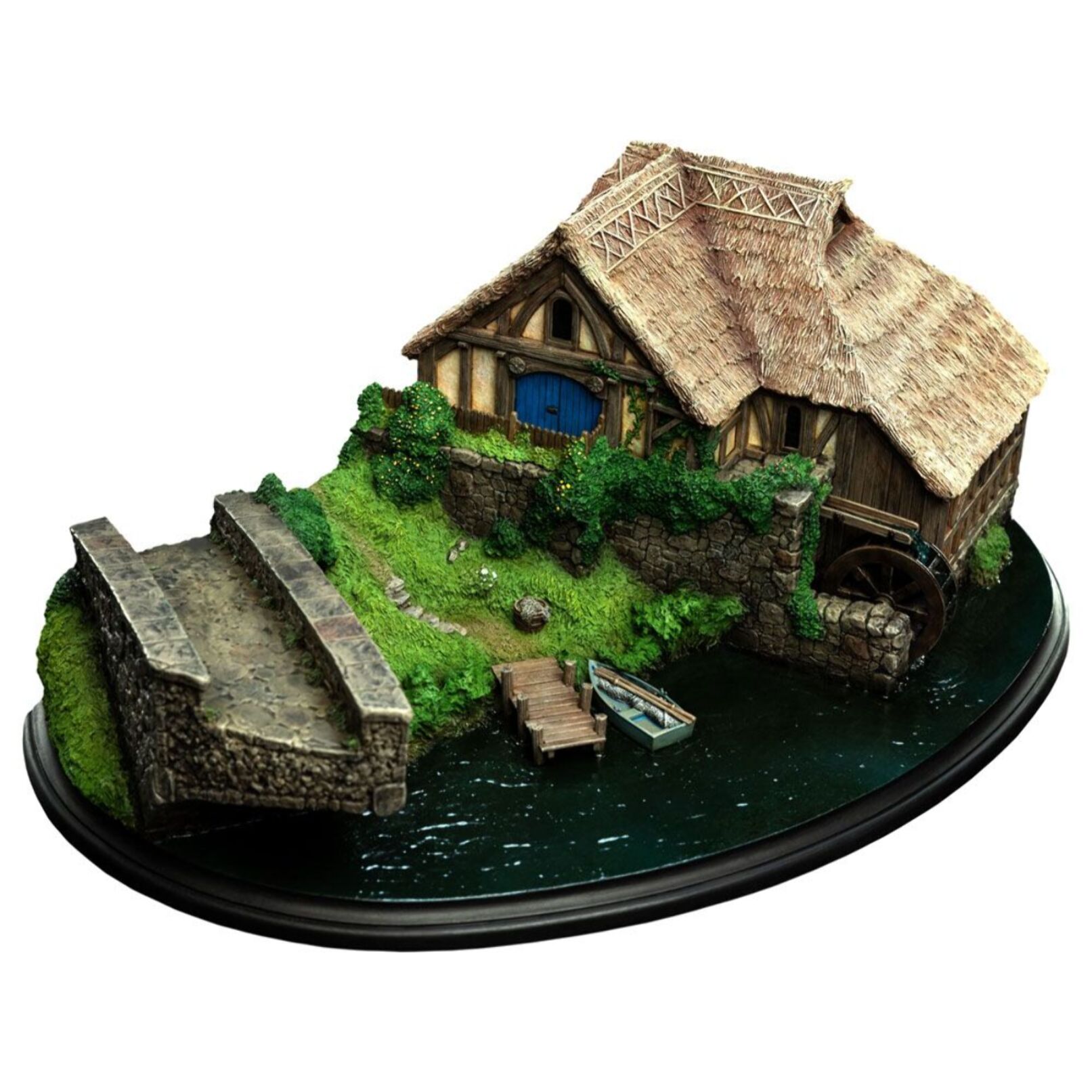 Lo Hobbit: An Unexpected Journey Hobbiton Mill & Bridge Environment 31 X 17 Cm Weta Collectibles