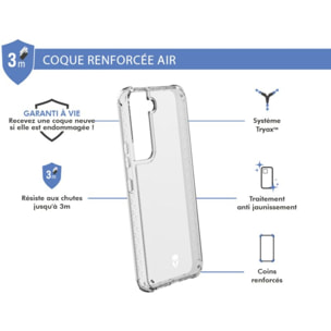 Coque FORCE CASE Samsung Galaxy S22 5G Transparente