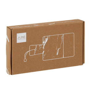 J-Line planche à fromage rectangulaire Marbre - pierre - beige/naturel - small