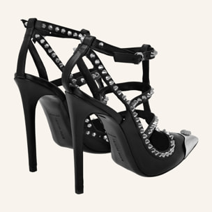 PHILIPP PLEIN Sandalias Tacones Altos SKULL
