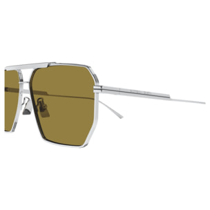 Gafas de Sol Bottega Veneta BV1012S-007 de Metal Hombre 60 mm