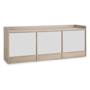 Mueble TV Moscú Roble 3 cajones