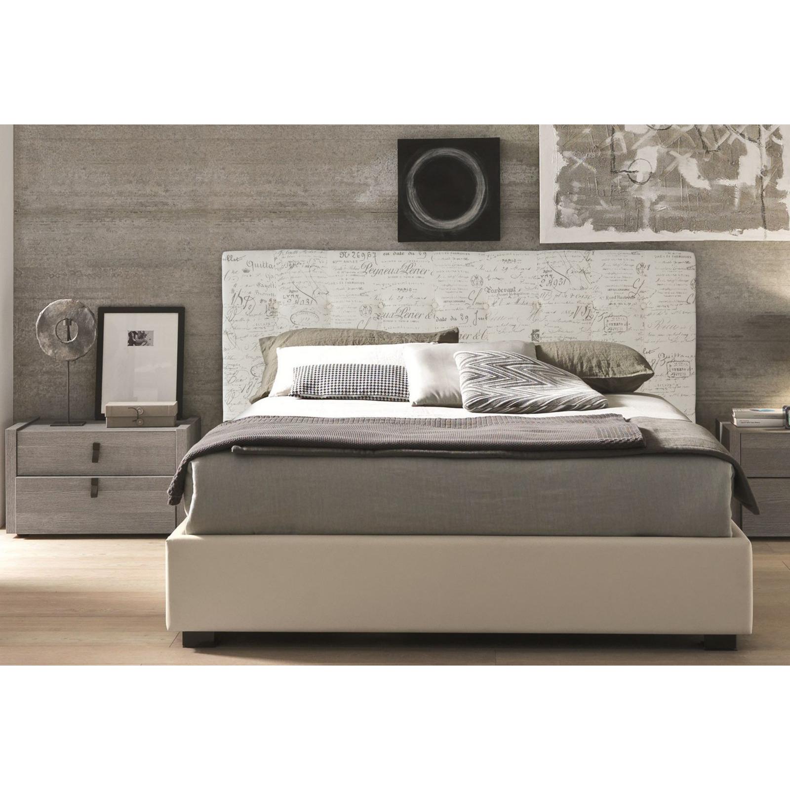 TESTIERA LETTO HANDWRITING CHARME 1921 BICOLORE