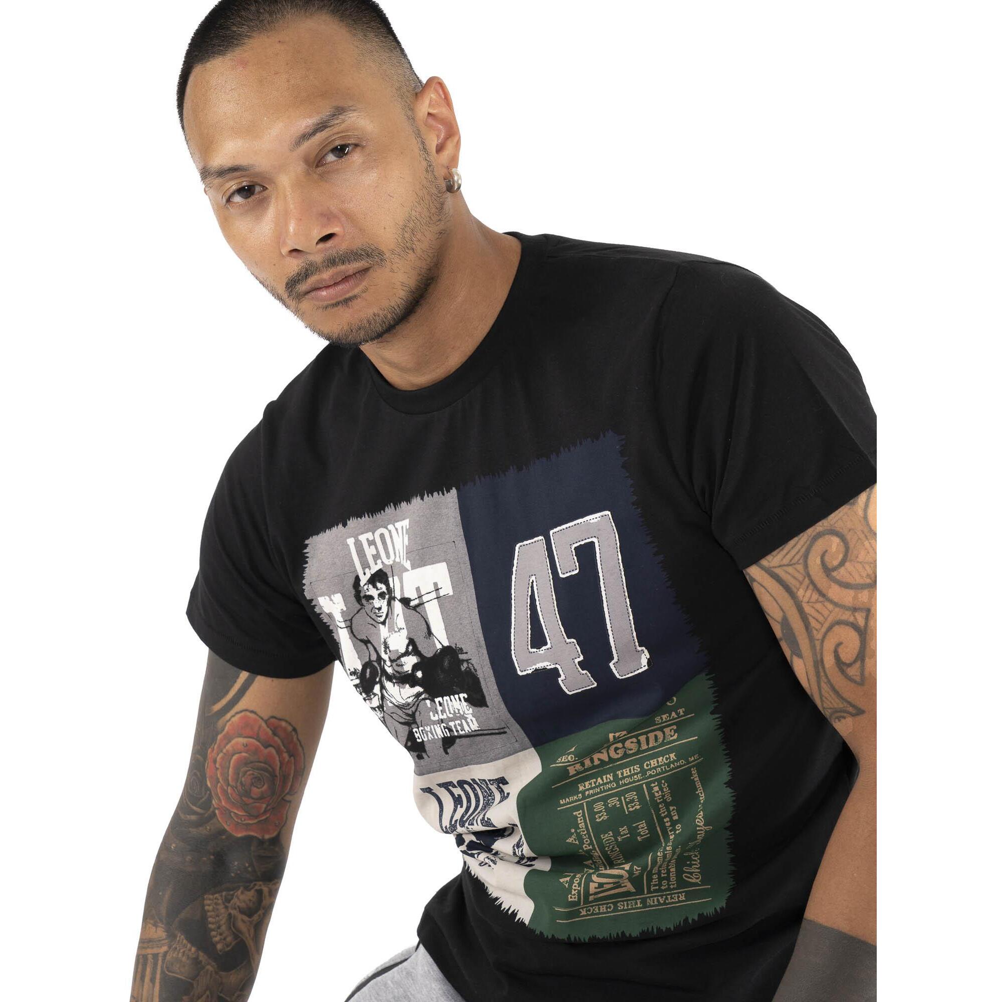 Camiseta de hombre "Iconic Vintage" de manga corta con estampados vintage