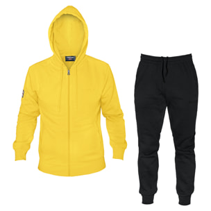 Tuta Uomo ADMIRAL Cotone Felpato Zip Cappuccio