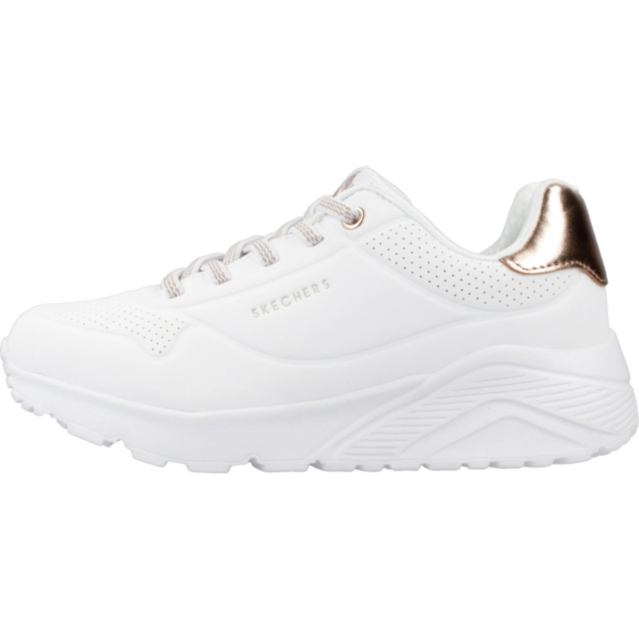 Zapatillas Niña de la marca SKECHERS  modelo UNO LITE-METALLIC MO White