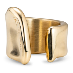 Anillo La grieta DORADO 15