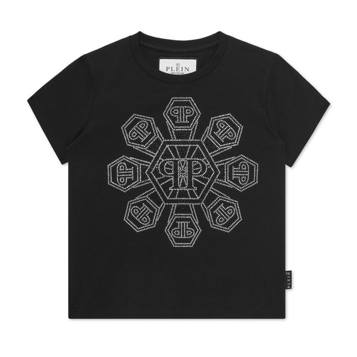 PHILIPP PLEIN T-Shirt Round Neck Ss MONOGRAM
