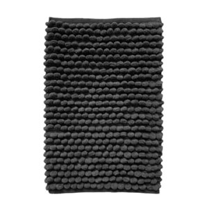 Tapis de salle de bain rectangulaire 40 x 60 cm avec pompons - 6 coloris - POP