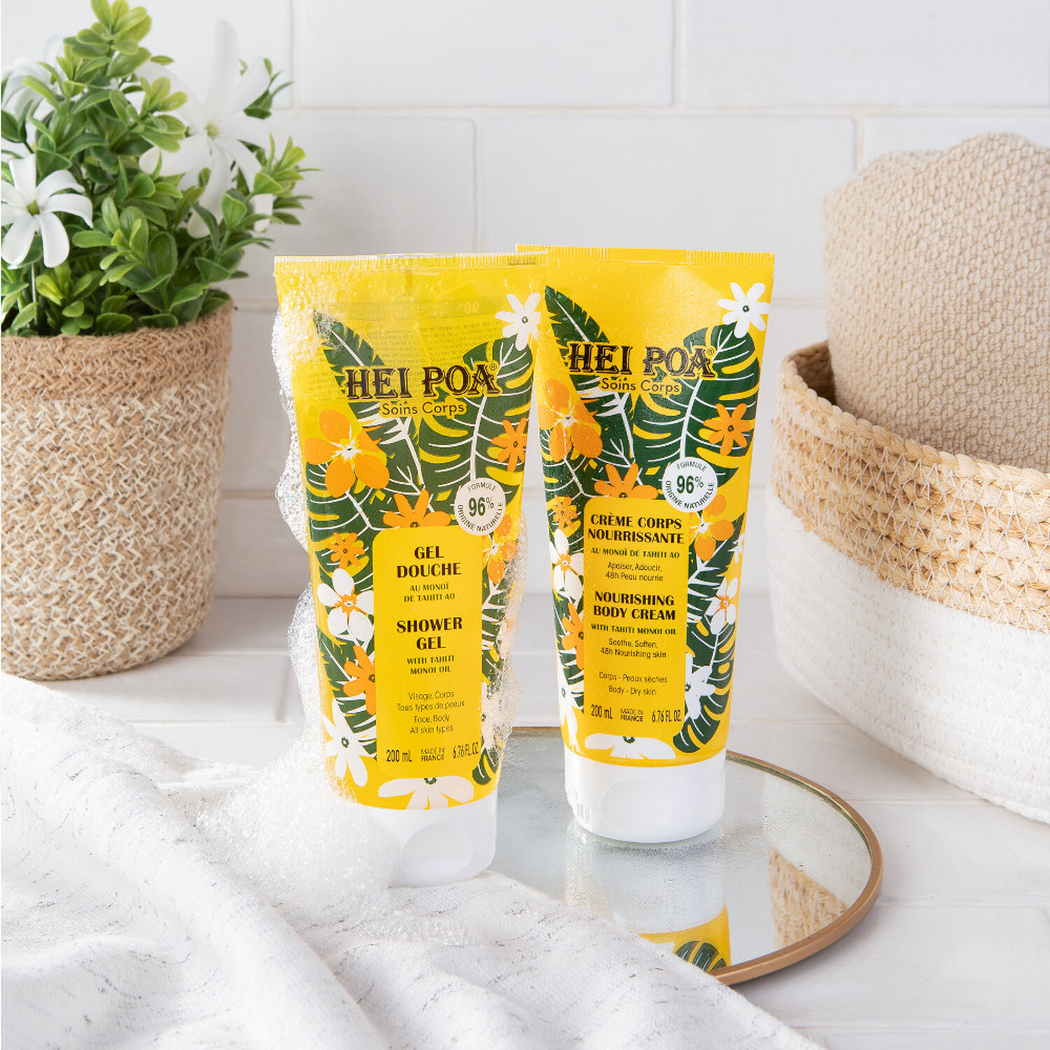 Crème Corps Nourrissante - Au Monoï de Tahiti AO