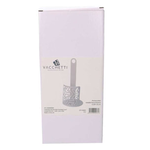 Portascottex in metallo frecce bianco tondo cm ø15h33