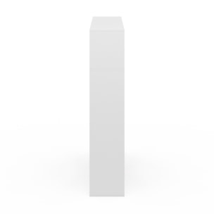 Etagère bibliothèque Paulette bois et blanc