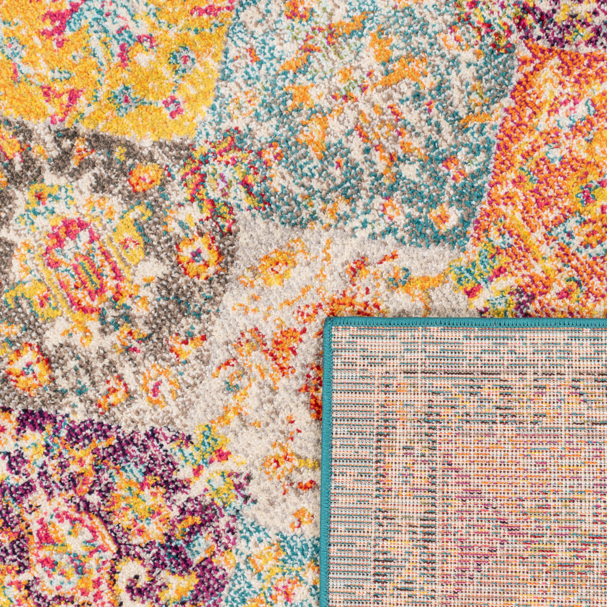Anatolia - Tapis de salon vintage, multicolore