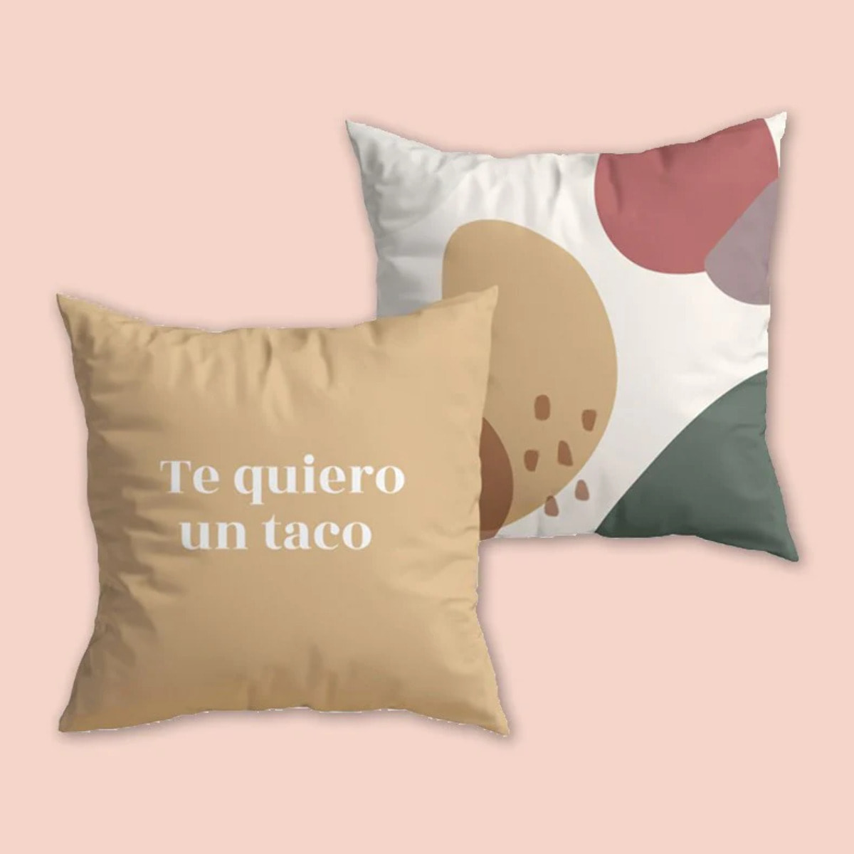 Funda Cojín "Te quiero un taco"