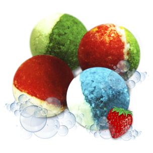BOMBAS DE BAÑO: MOJITO DE FRESA