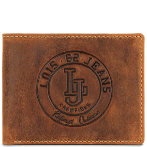 Cartera Hombre Piel Lois Brock Marron