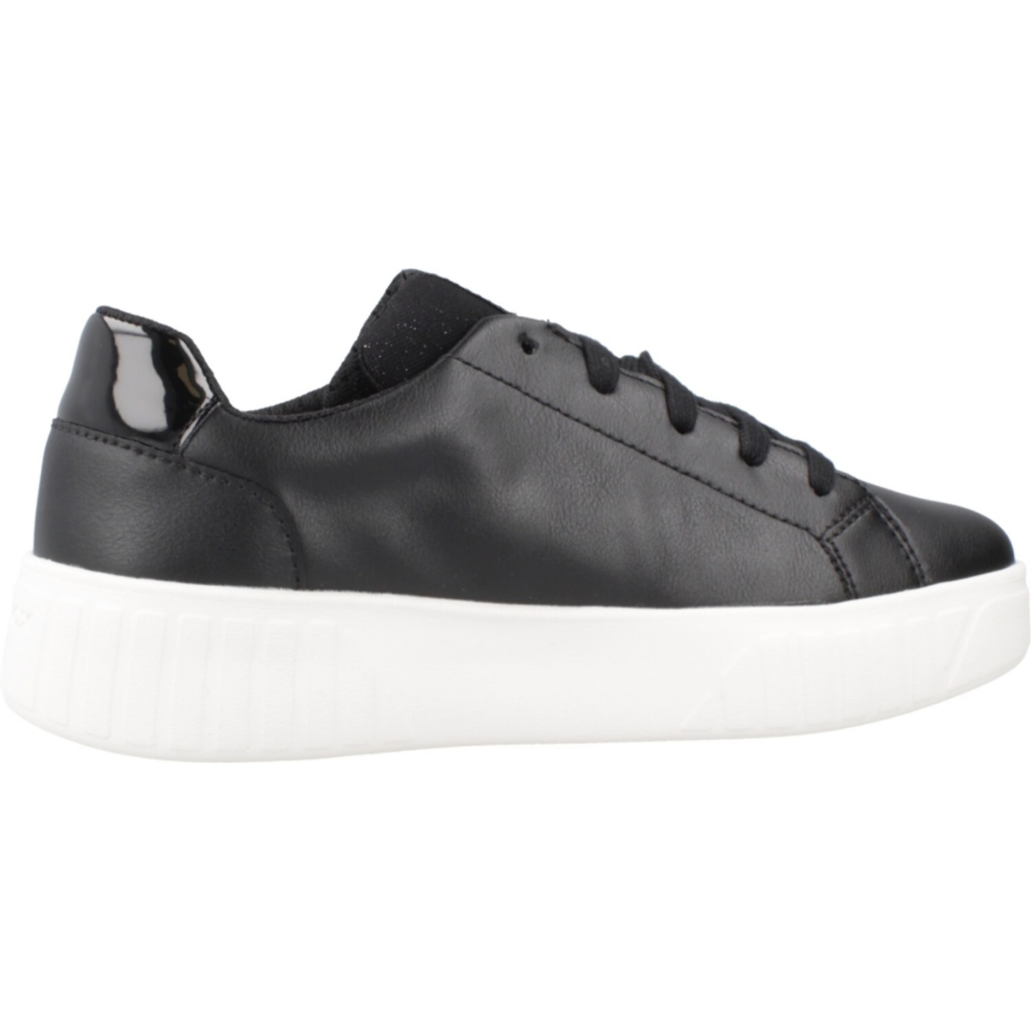 Zapatillas Niña de la marca GEOX  modelo J MIKIROSHI GIRL NEGRO