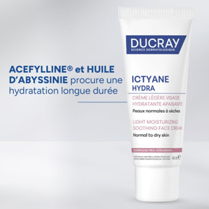 Ictyane Hydra - Crème Légère Visage Hydratante Apaisante 40 ml