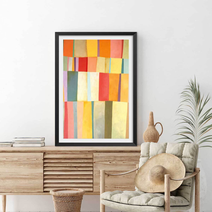 Poster pattern color Affiche seule