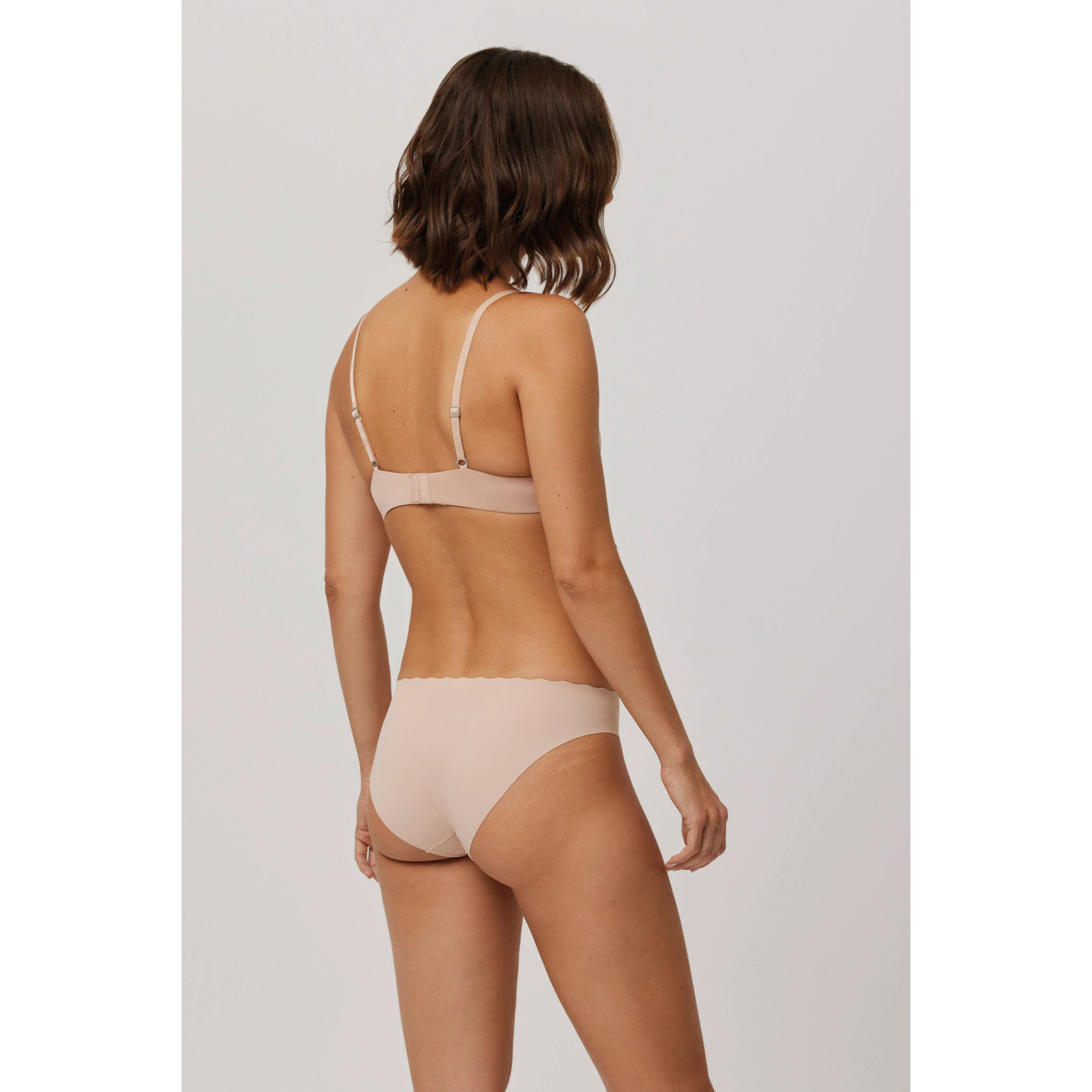 Mini slip laser beige