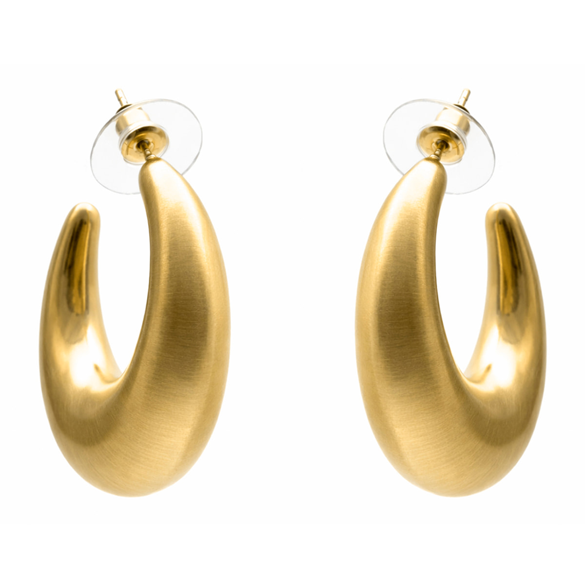 Pendientes Mirio acabado oro amarillo 18k