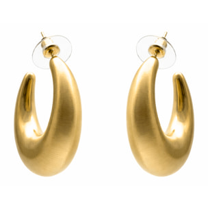 Pendientes Mirio acabado oro amarillo 18k