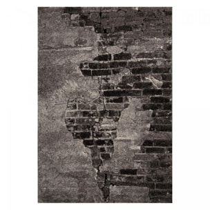 Tapis salon et chambre tissé motif géométrique GOGE