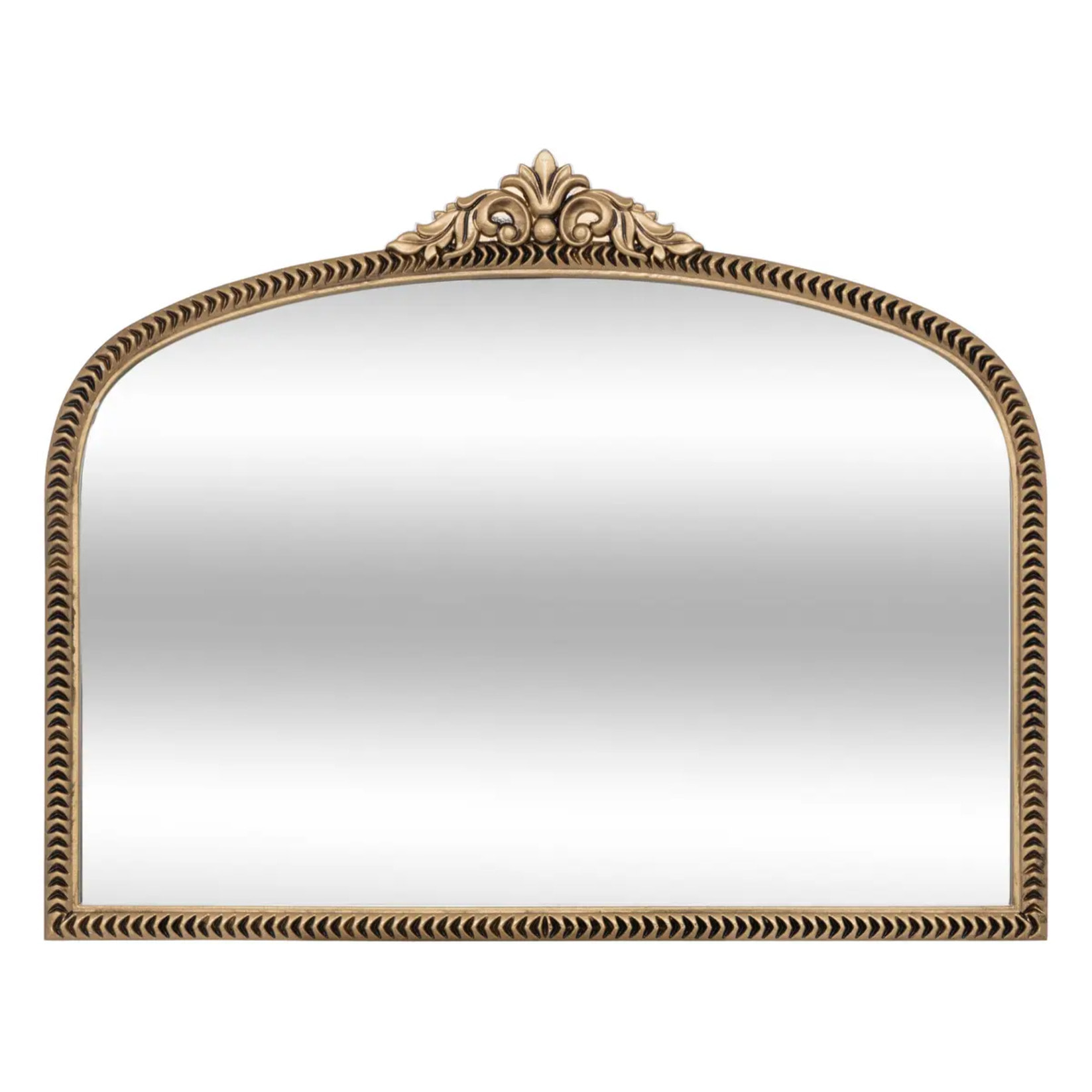 Miroir moulure "Victoria" 71x56cm or