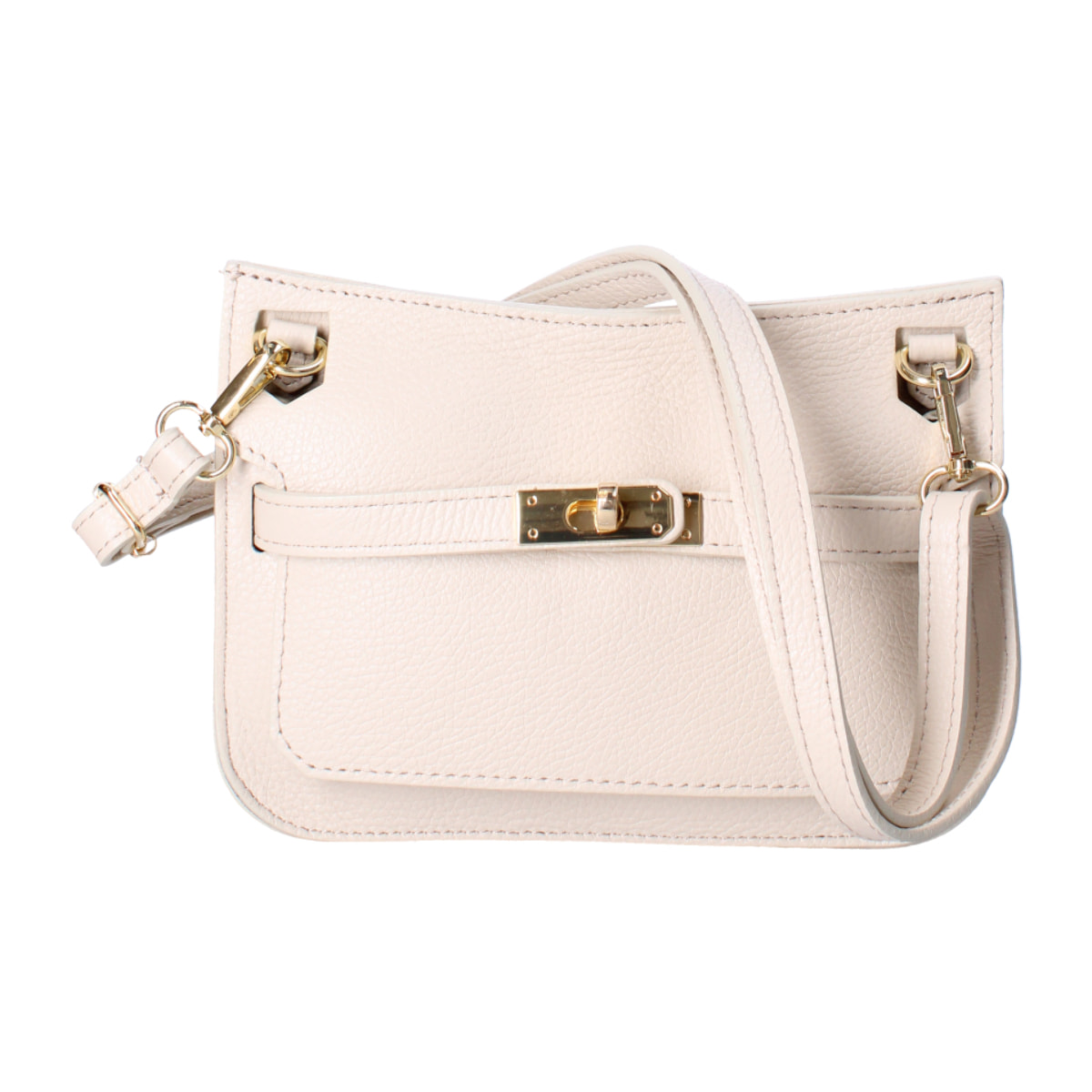 Borsa a tracolla Katie da donna In Vera pelle Made in Italy 23x17x5 cm