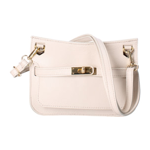 Borsa a tracolla Katie da donna In Vera pelle Made in Italy 23x17x5 cm