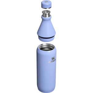 Botella de agua Isotermica - 0,59L - ALL DAY SLIM BOTTLE - Hydrangea Gloss