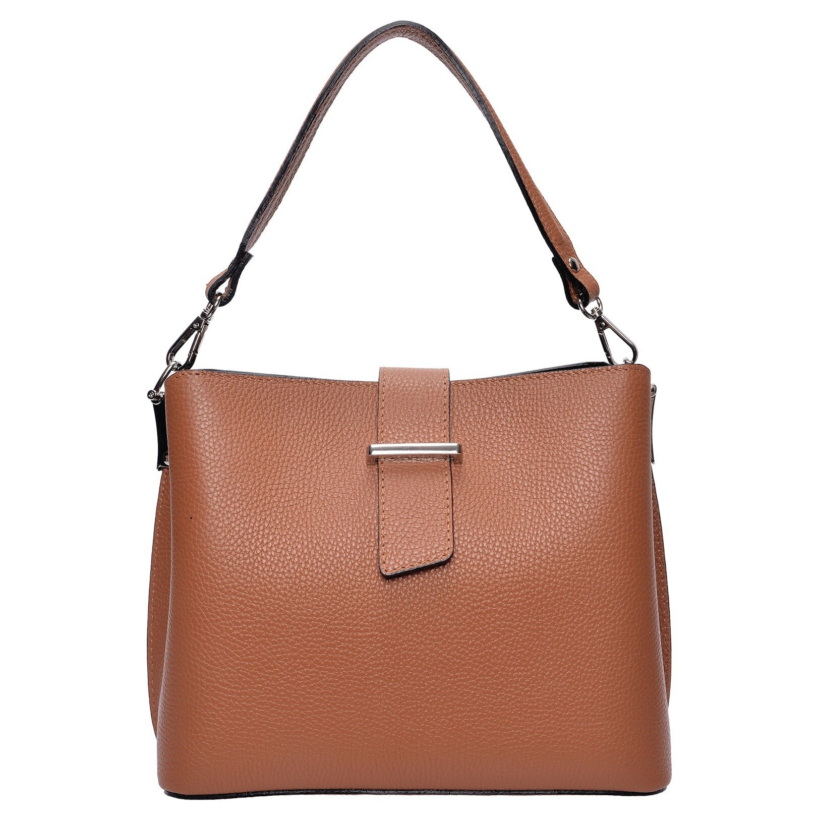 Borsa a mano Anna Luchini Cammello