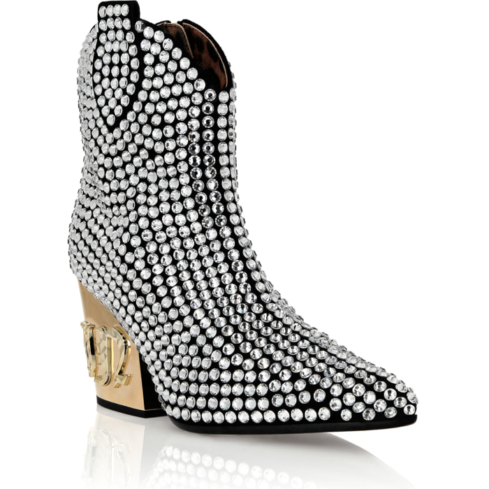 PHILIPP PLEIN Botas Tacón Medio GOTHIC PLEIN