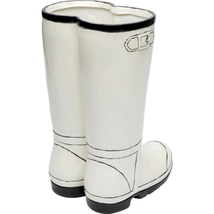 Porte-parapluies bottes blanches Kare Design