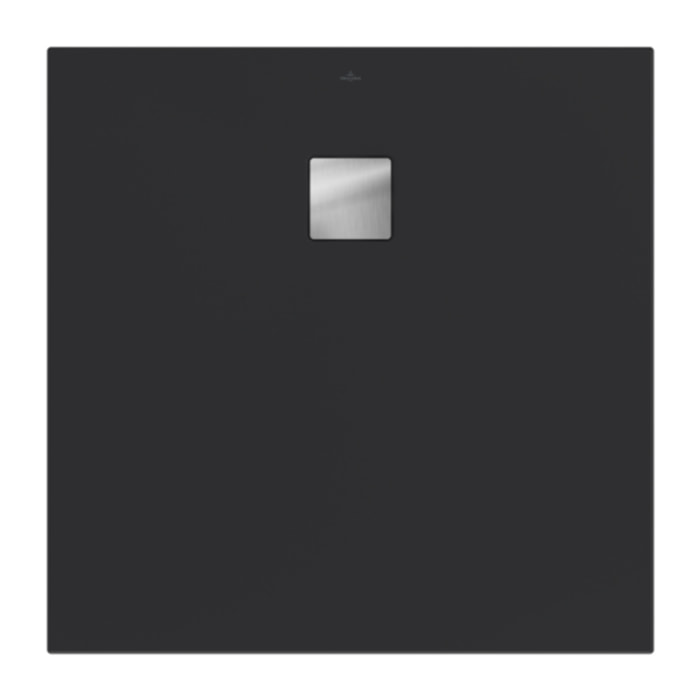 Receveur antidérapant Planeo acrylique gris anthracite