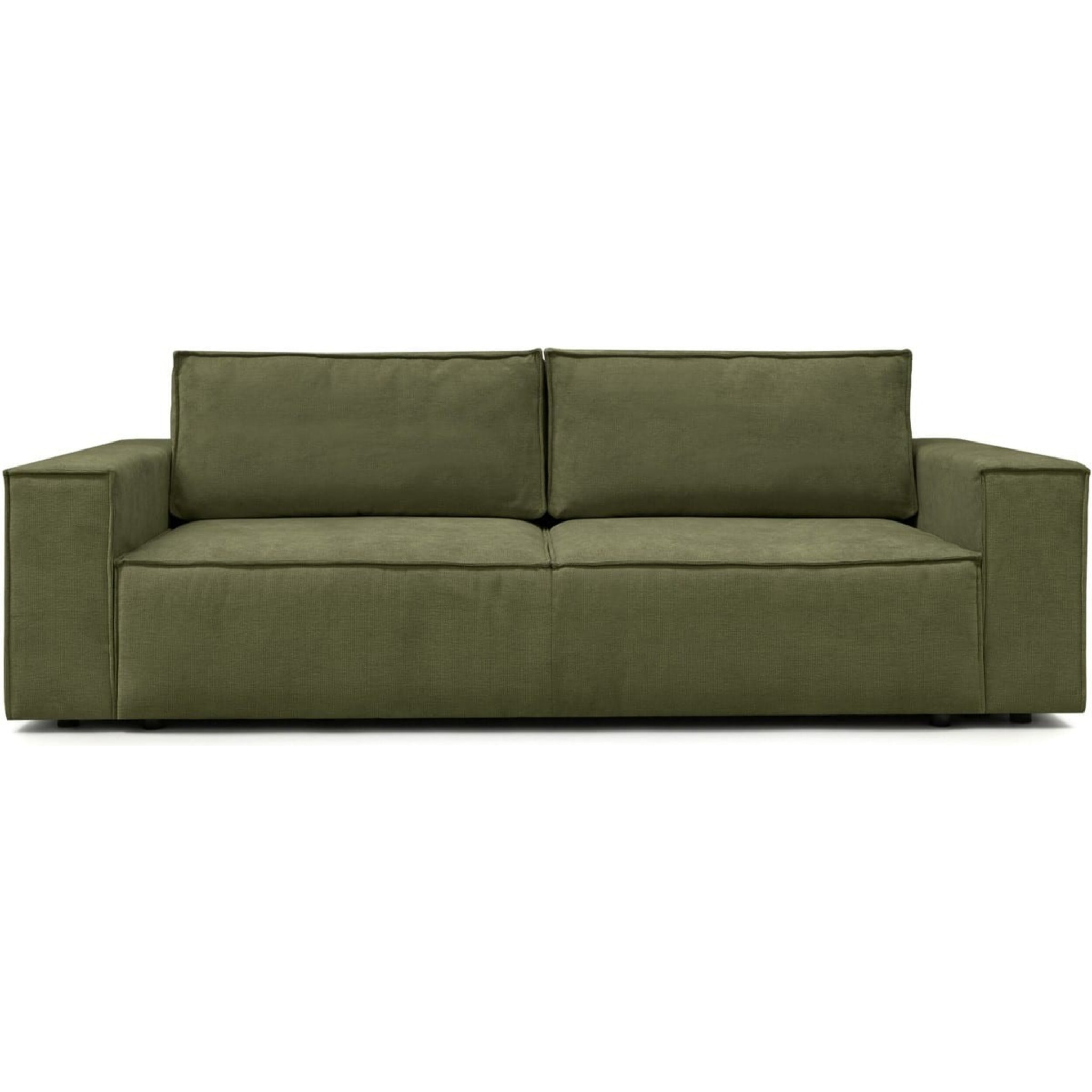 Canapé convertible 3 places en tissu chenille - HARPER