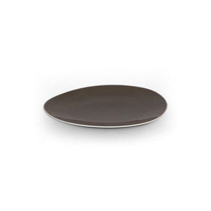 Sven Talpa scuro - Set di 6 piatti da dolce