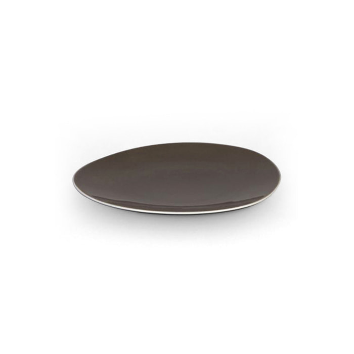 Sven Talpa scuro - Set di 6 piatti da dolce