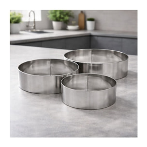 Cercle à pâtisserie, à gâteau et entremet, Petit modèle